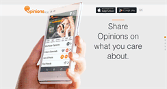 Desktop Screenshot of opinionsapp.com